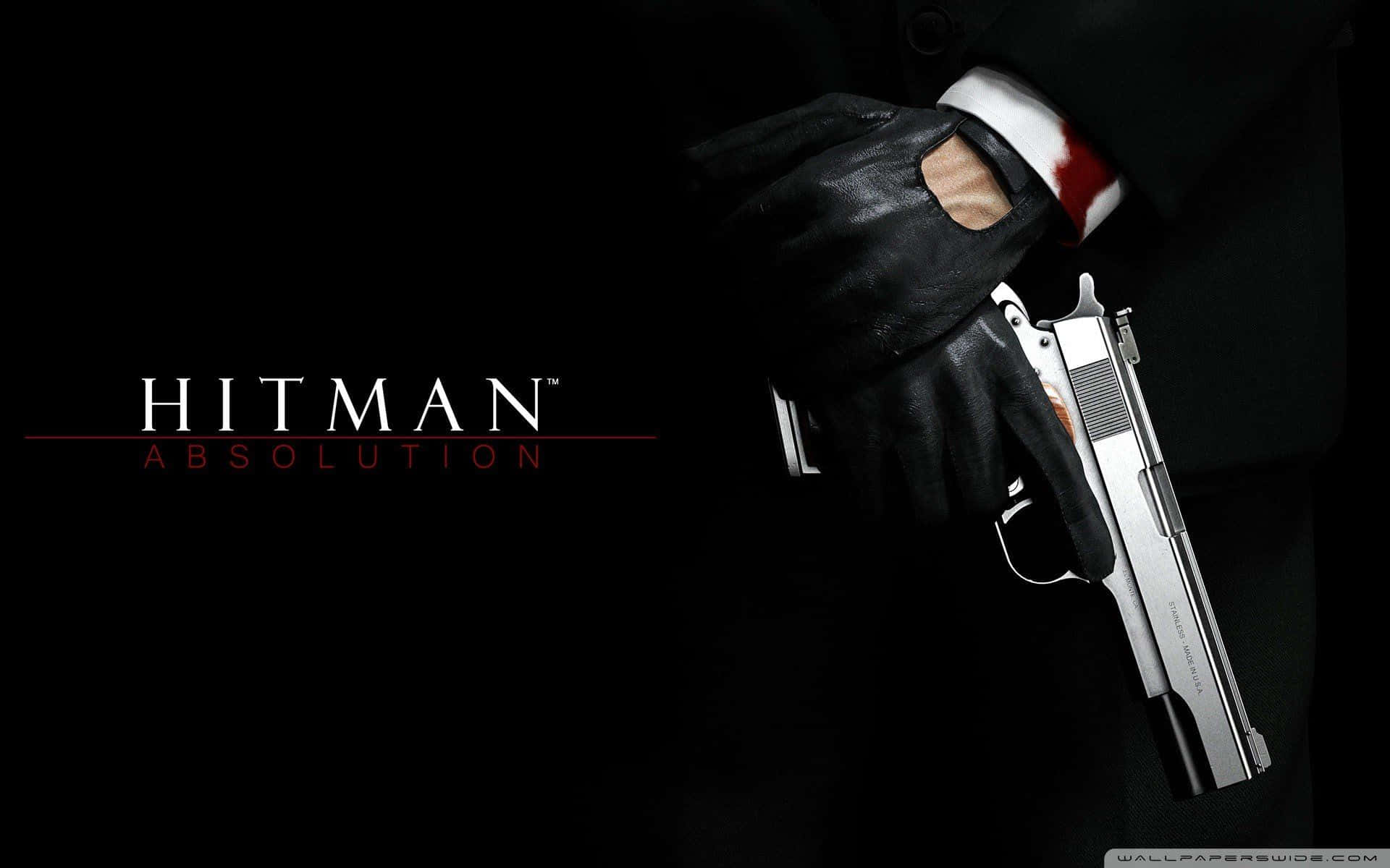Hitman Agent 47 is ready to take down his enemies. Wallpaper