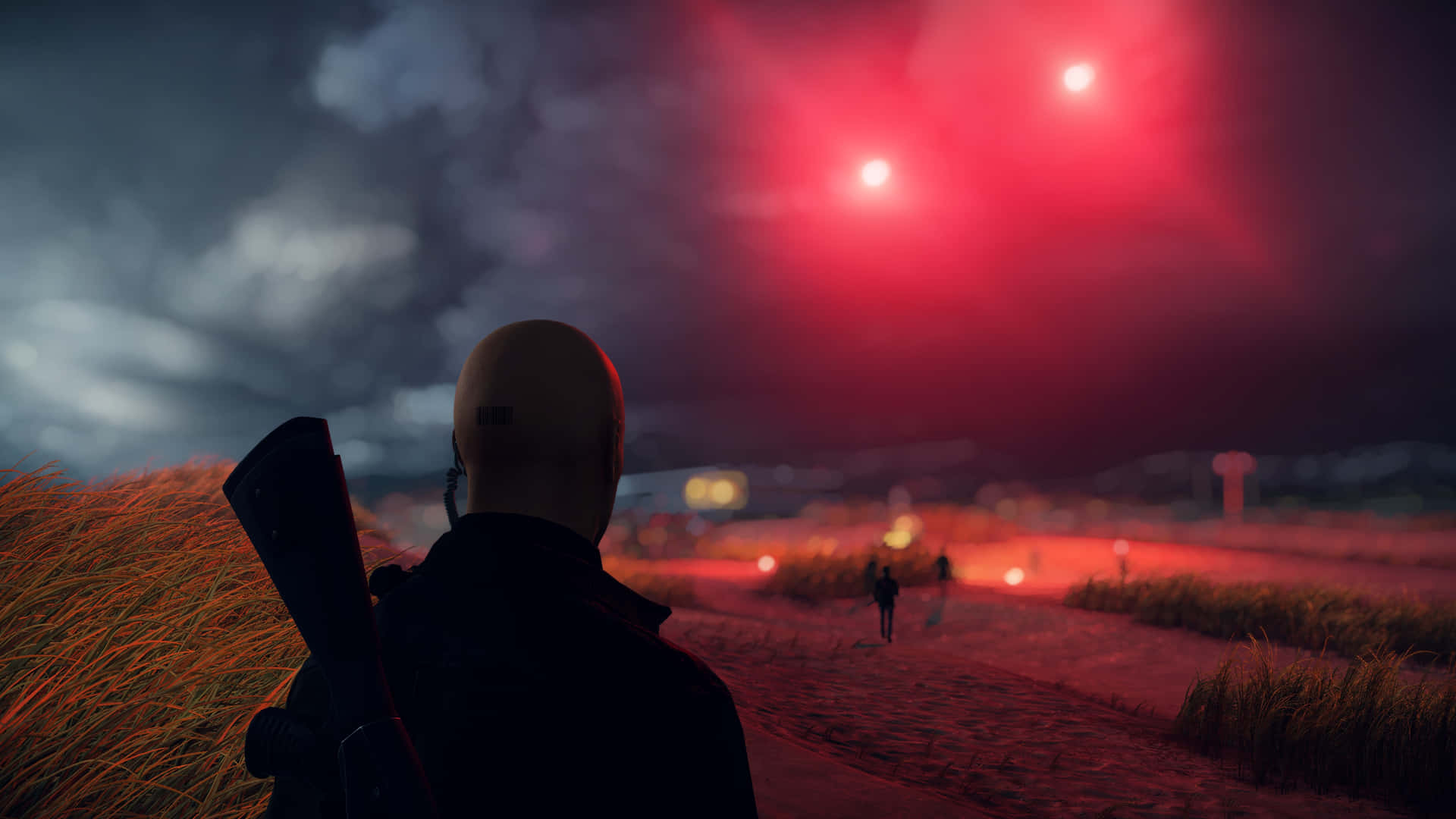 Hitman Agent 47 Looking At The People Wallpaper