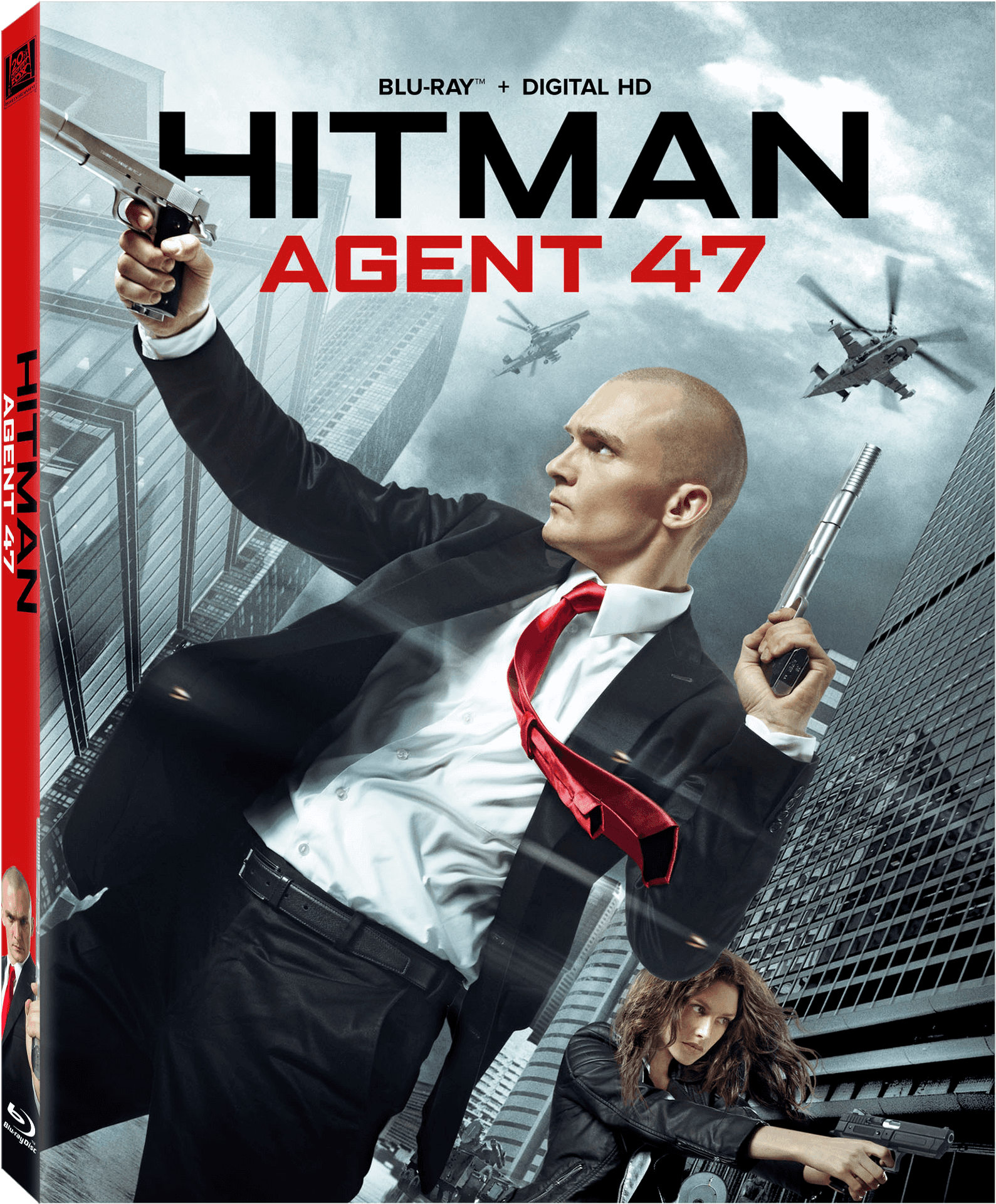 Hitman Agent47 Movie Poster PNG