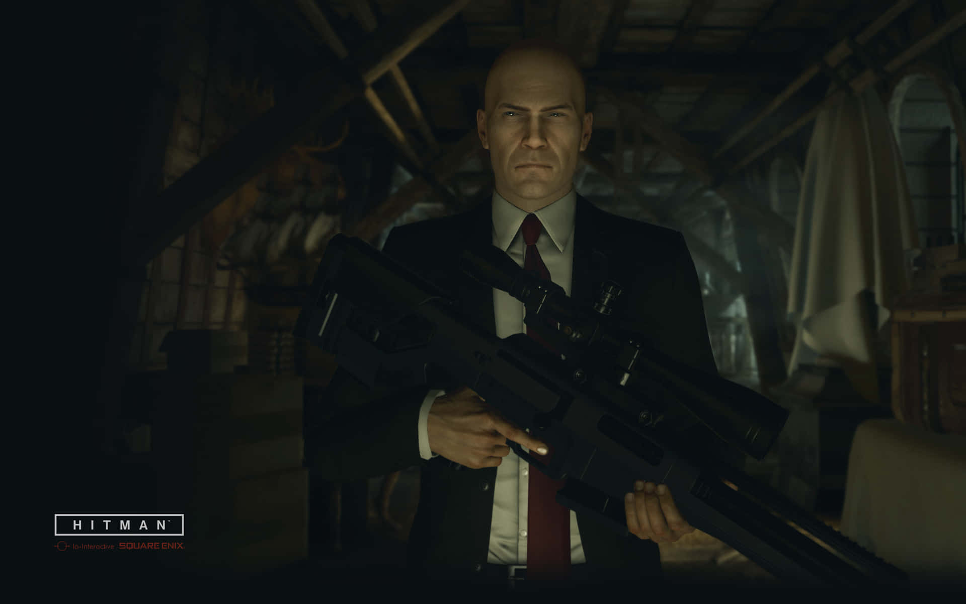 Feeling Lucky? Then have a go at "Hitman: Blood Money," the thrilling stealth game. Wallpaper