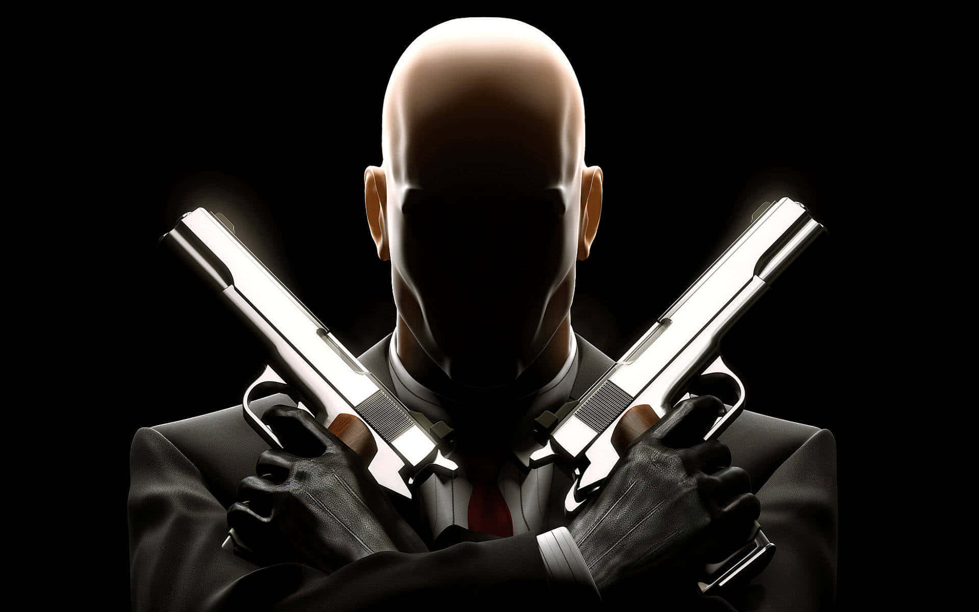 Immerse yourself in the world of a Hitman Wallpaper