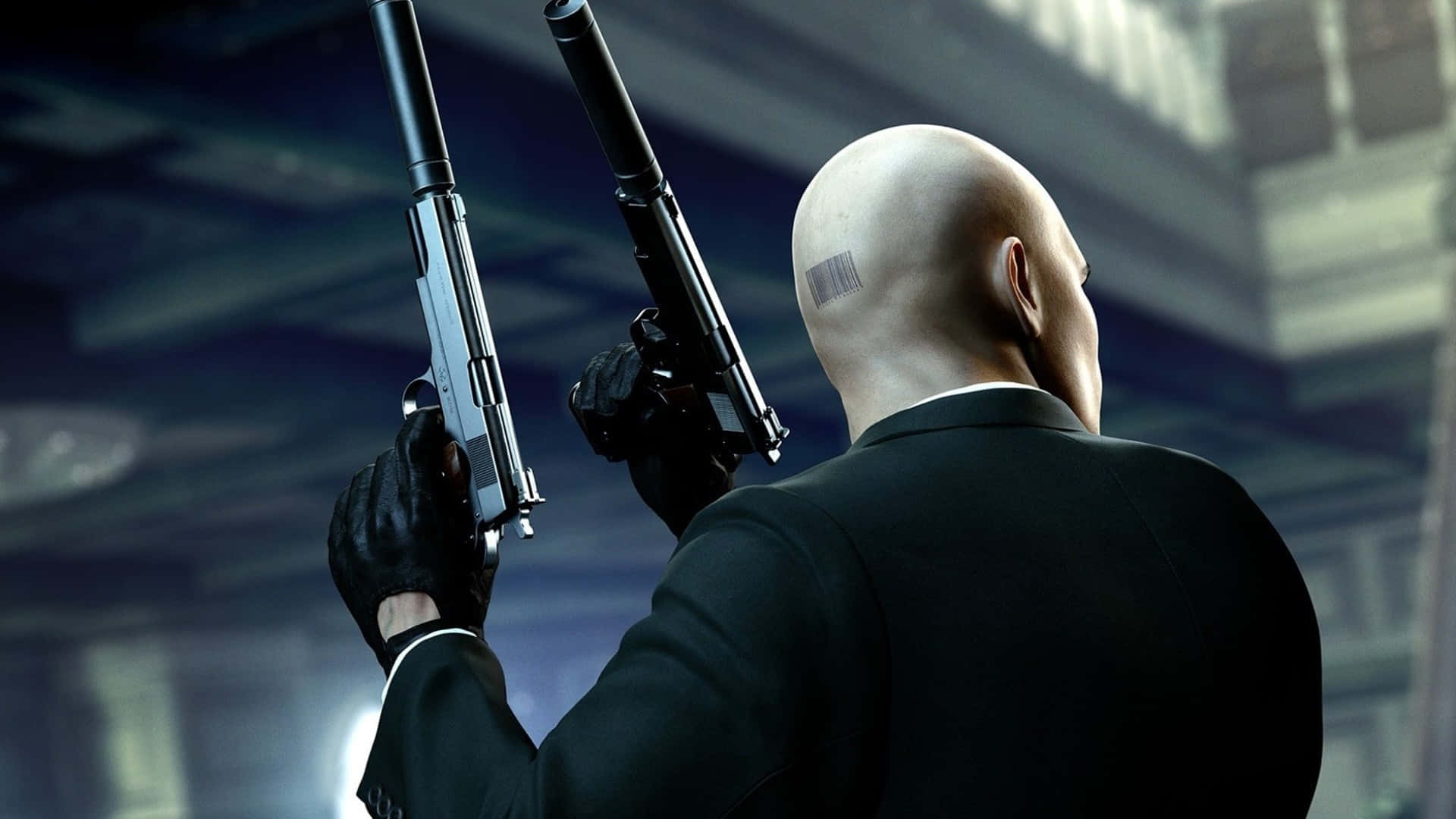 Experience the World of Hitman with an Exciting Desktop Wallpaper Wallpaper