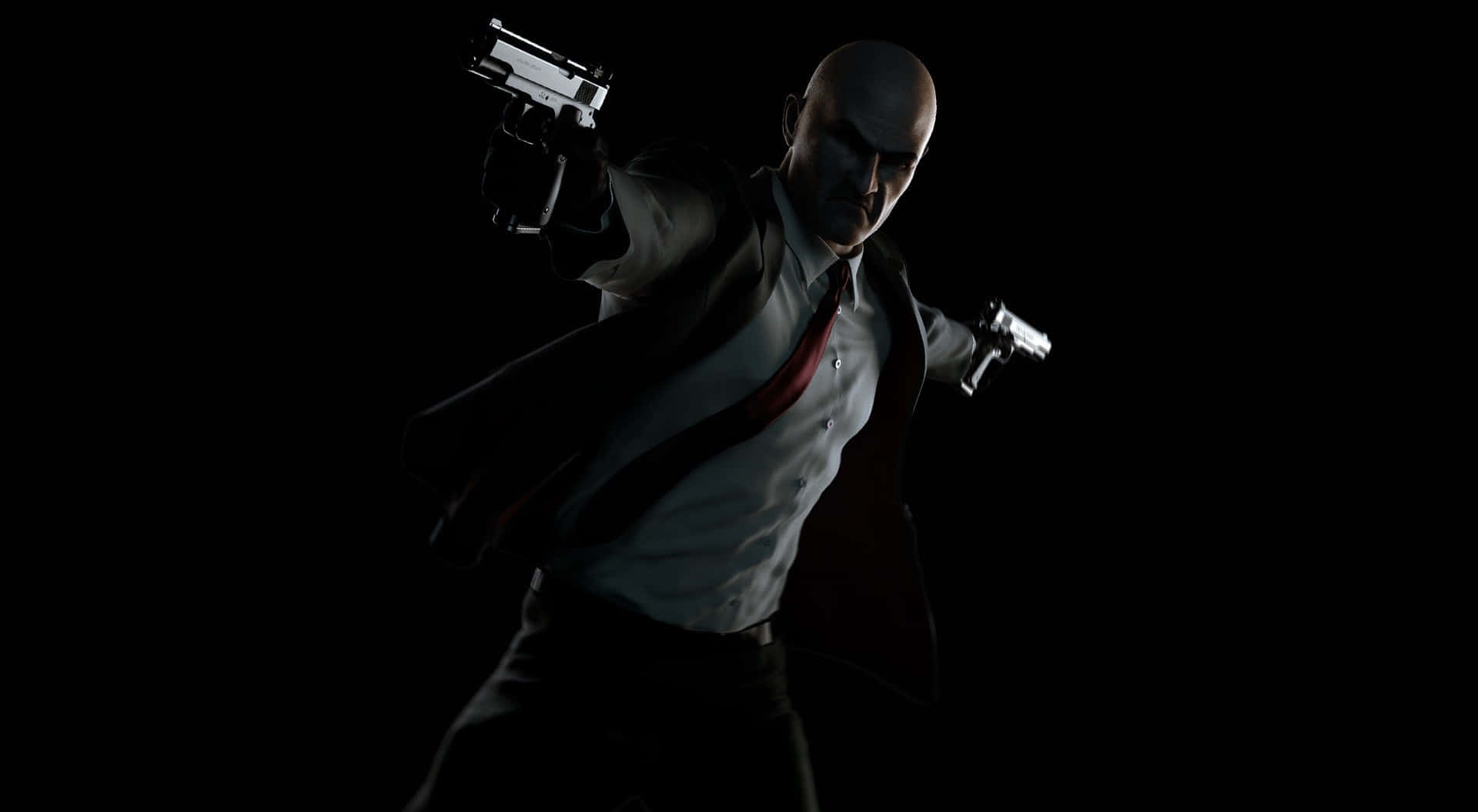 “A classic suited Hitman Desktop wallpaper for gaming and movie fans