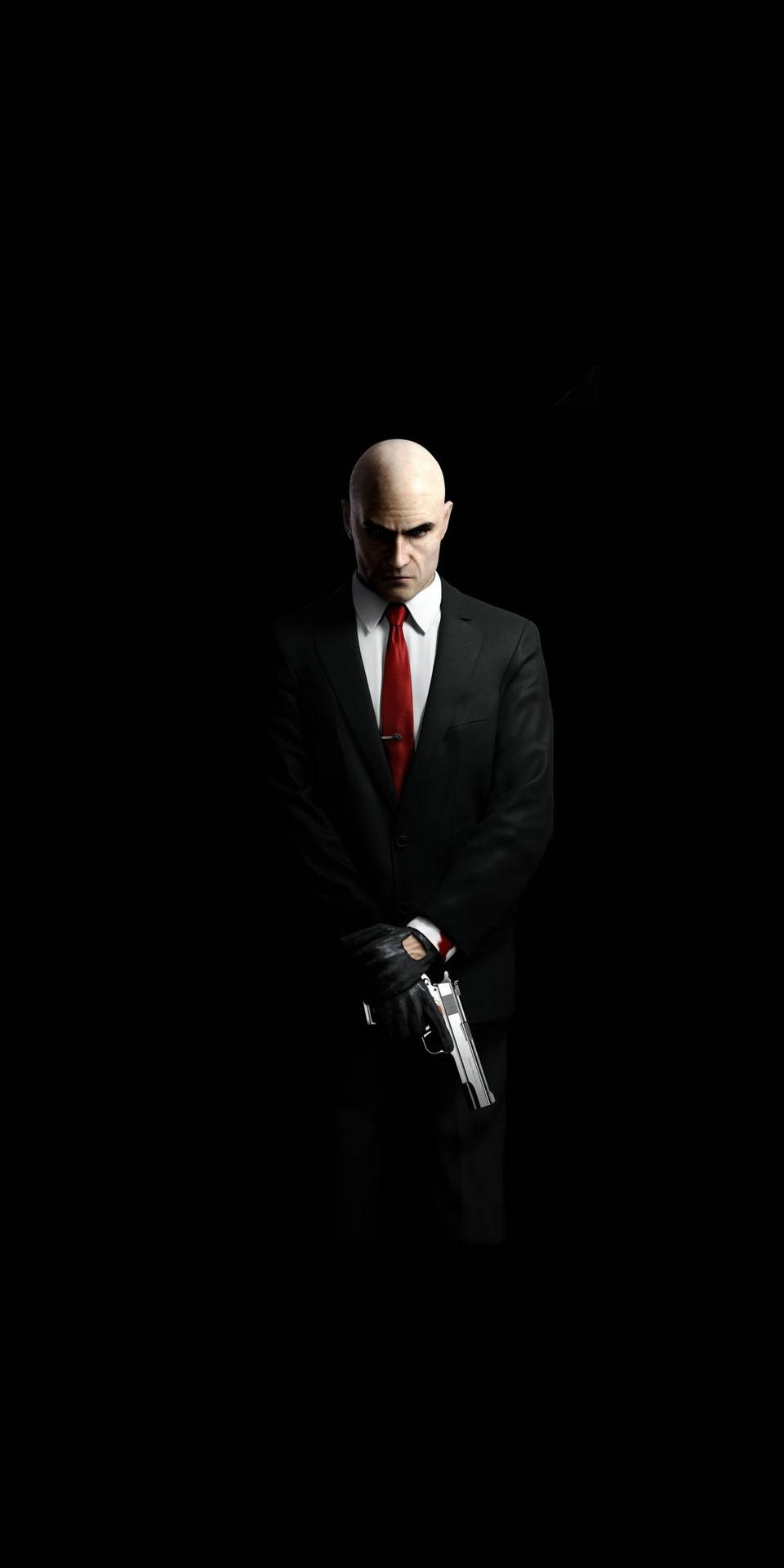 Give yourself the edge with Hitman Phone Wallpaper