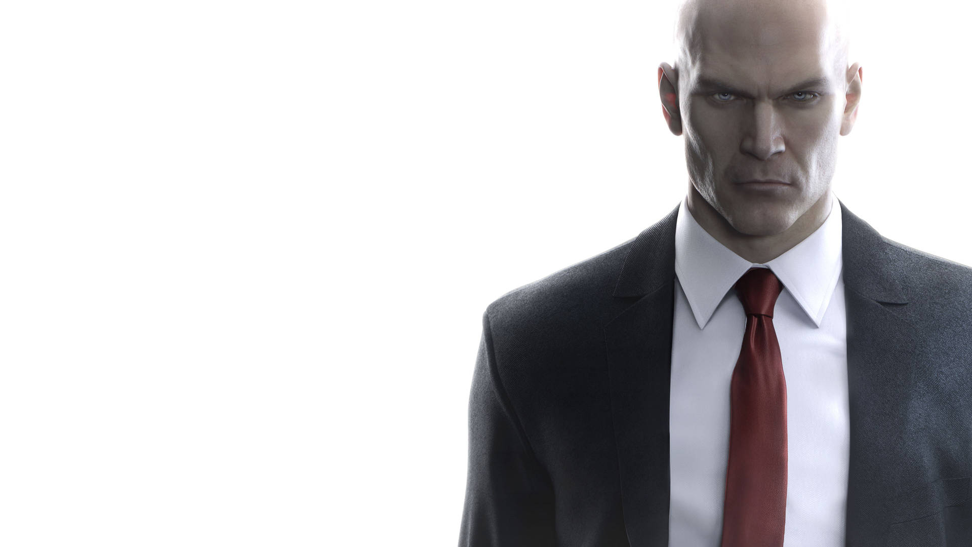 Hitman With Serious Expression Background