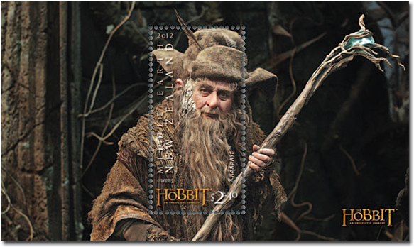Hobbit Wizard Forest Stamp PNG