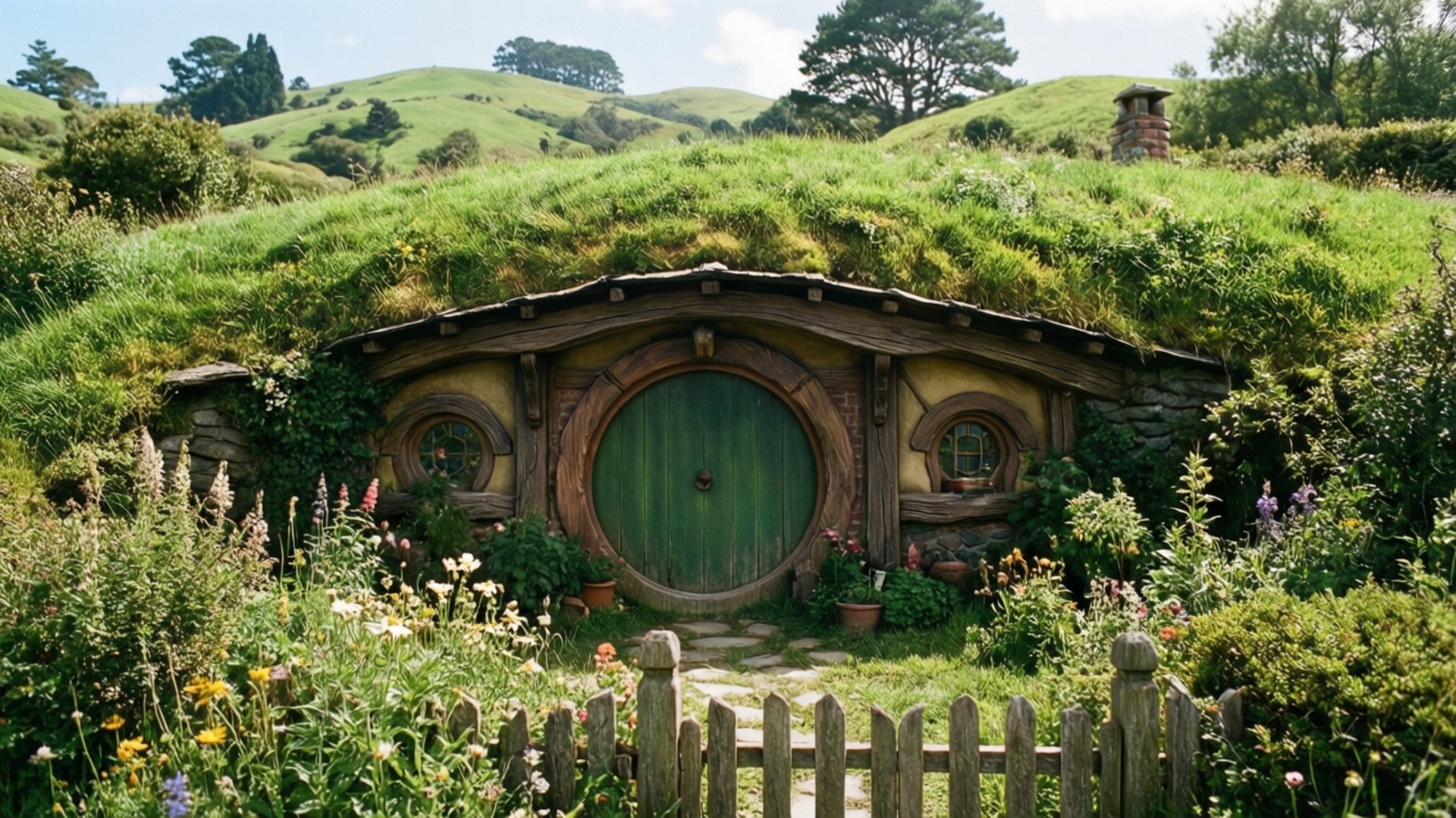 Hobbiton Dröm Bakgrundsbilder
