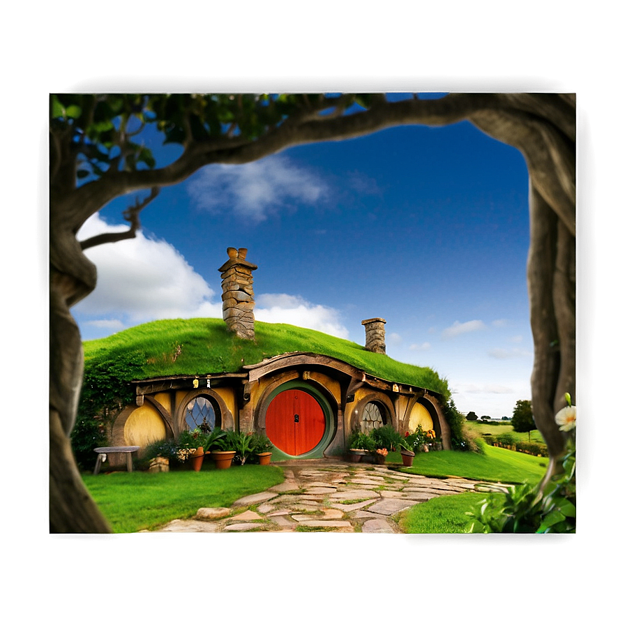 Download Hobbiton Movie Set Png 06242024 | Wallpapers.com