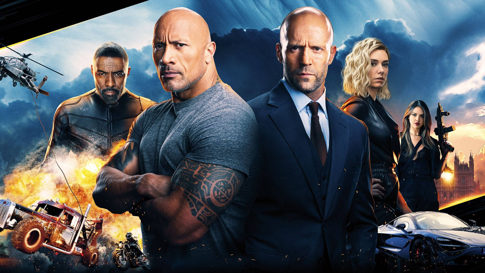 Hobbs And Shaw Fast And Furious Desktop Background