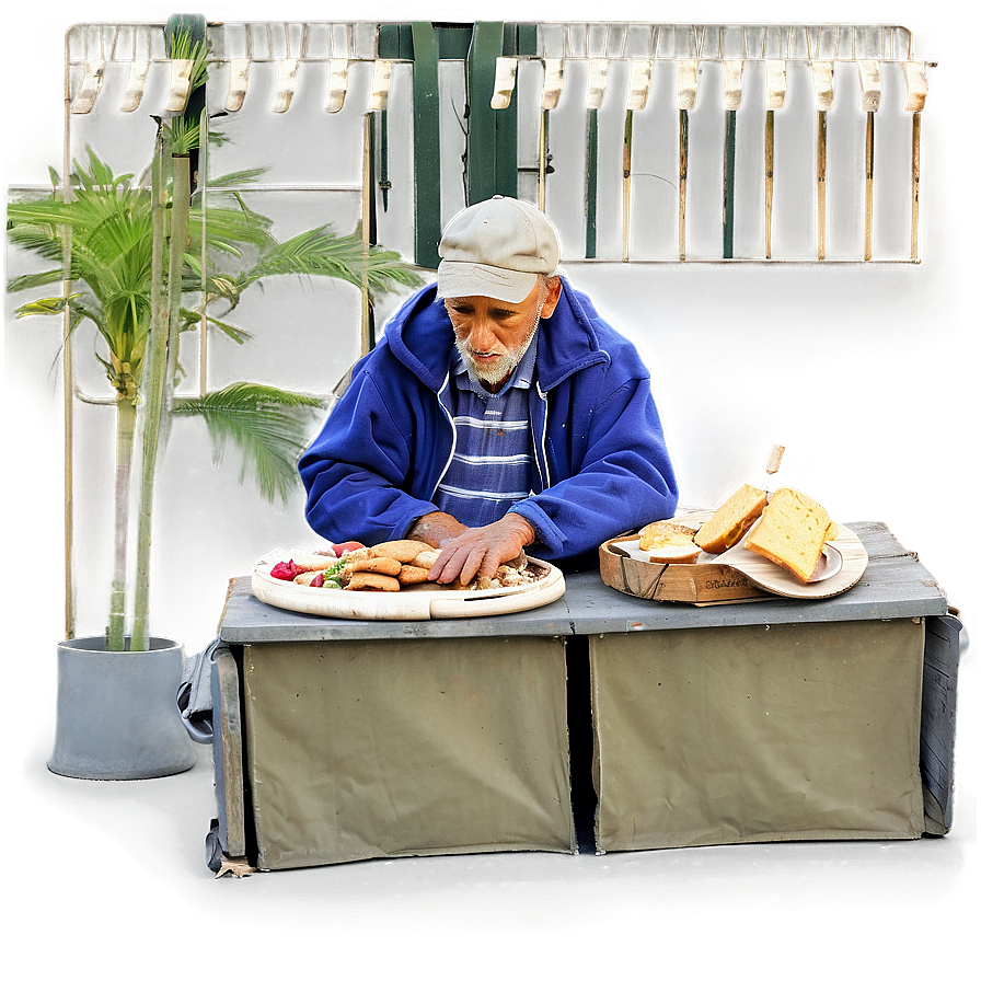 Hobo Sharing Food Png Ayf97 PNG