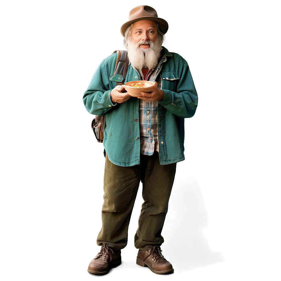 Hobo Sharing Food Png Imk PNG