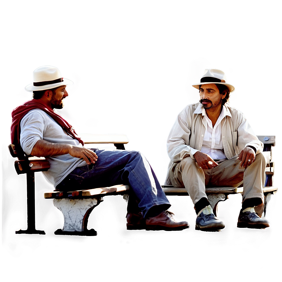 Hobo Sitting On Bench Png Stv PNG