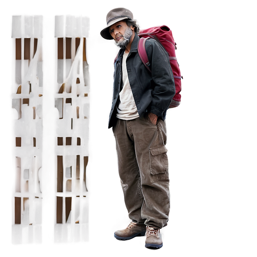 Hobo Traveler Image Png 06242024 PNG