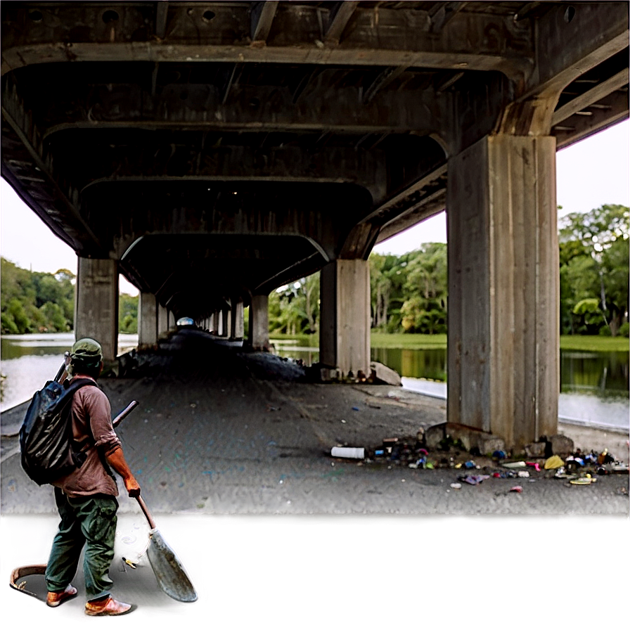 Hobo Under Bridge Png 23 PNG