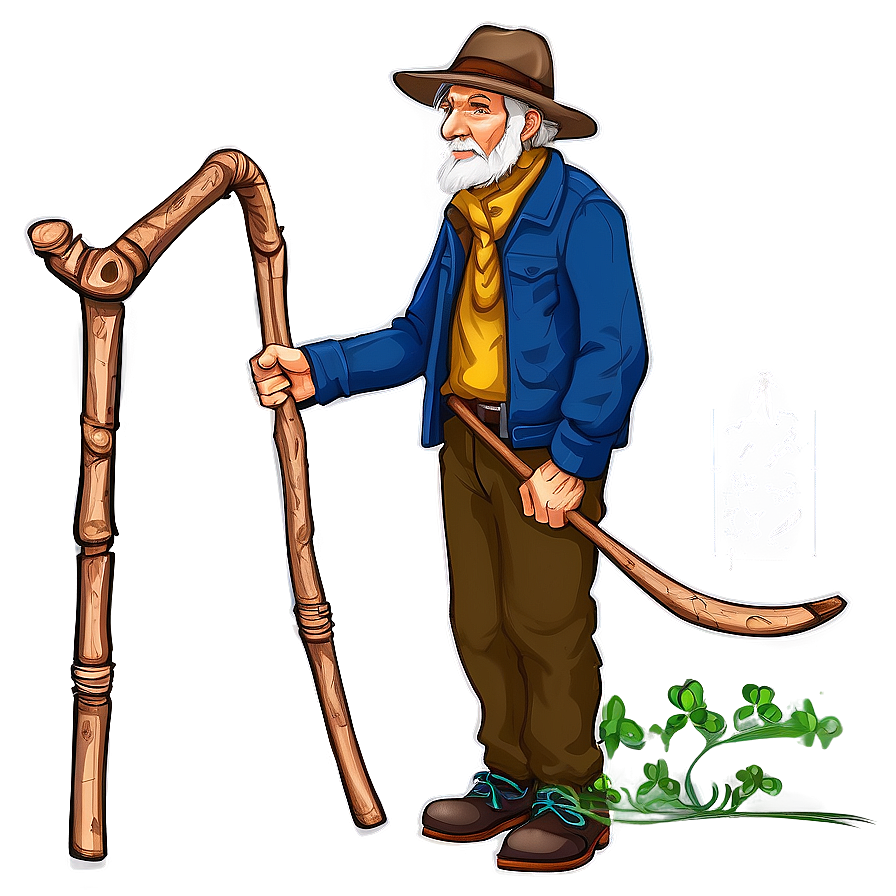 Hobo Walking Stick Png Nub PNG