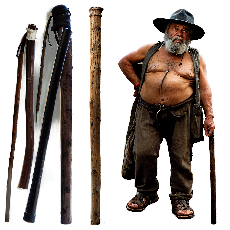 Hobo Walking Stick Png Tue PNG