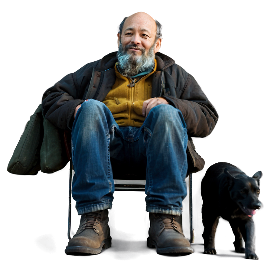 Hobo With Dog Companion Png 44 PNG