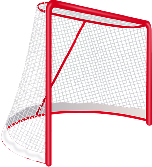 Hockey Goal Net Isolated PNG