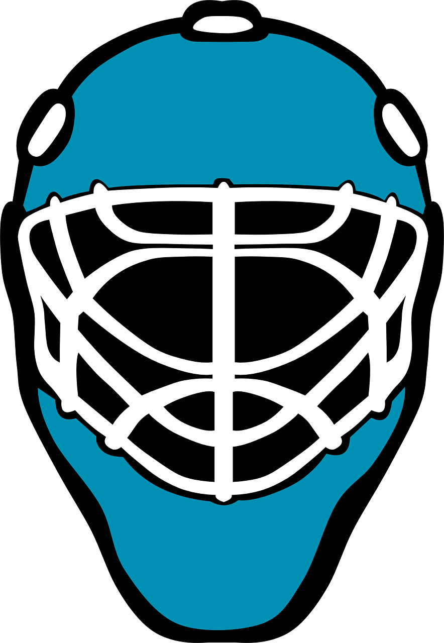 Hockey Goalie Mask Vector PNG
