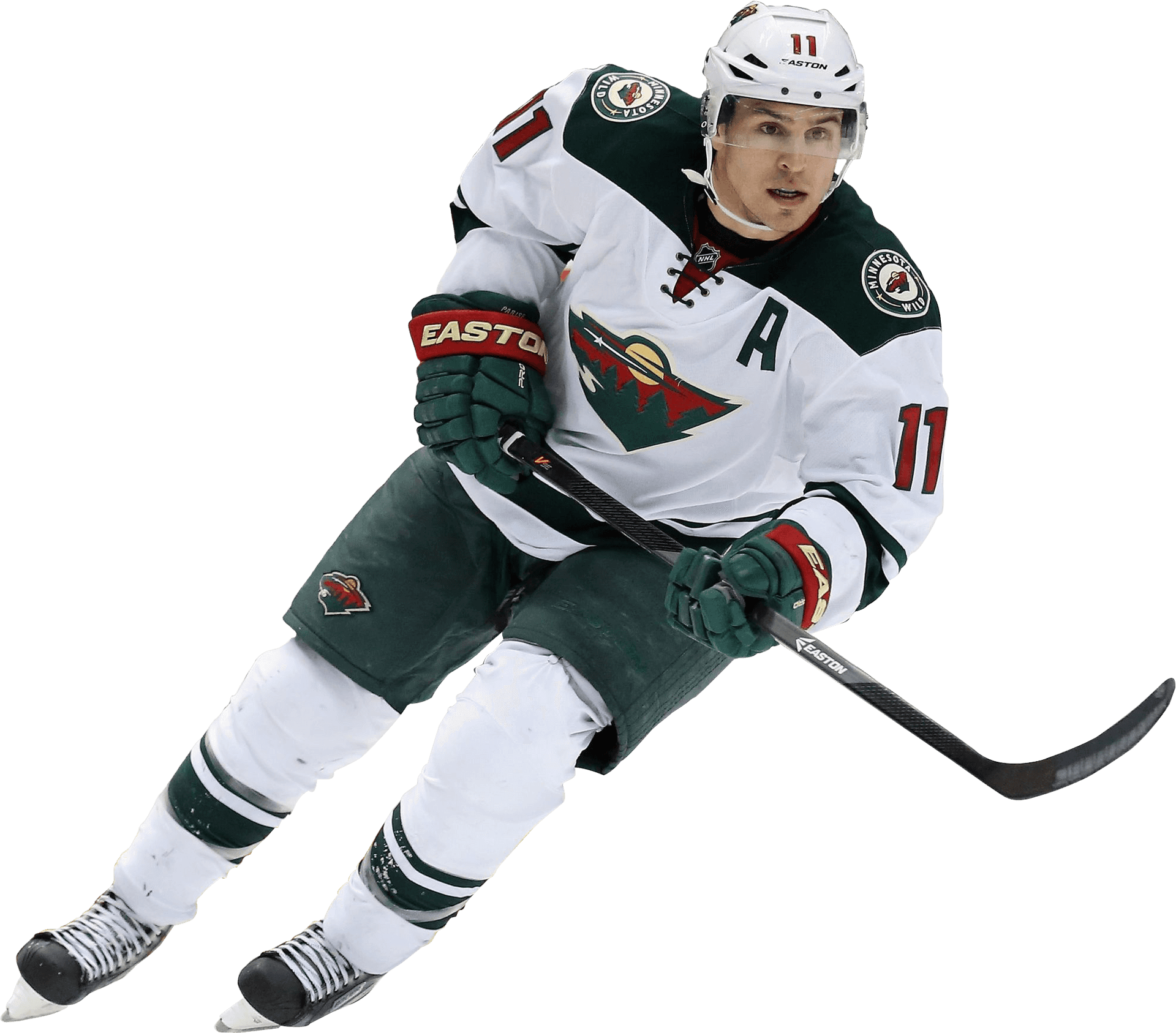 Hockey_ Player_ In_ Action.png PNG