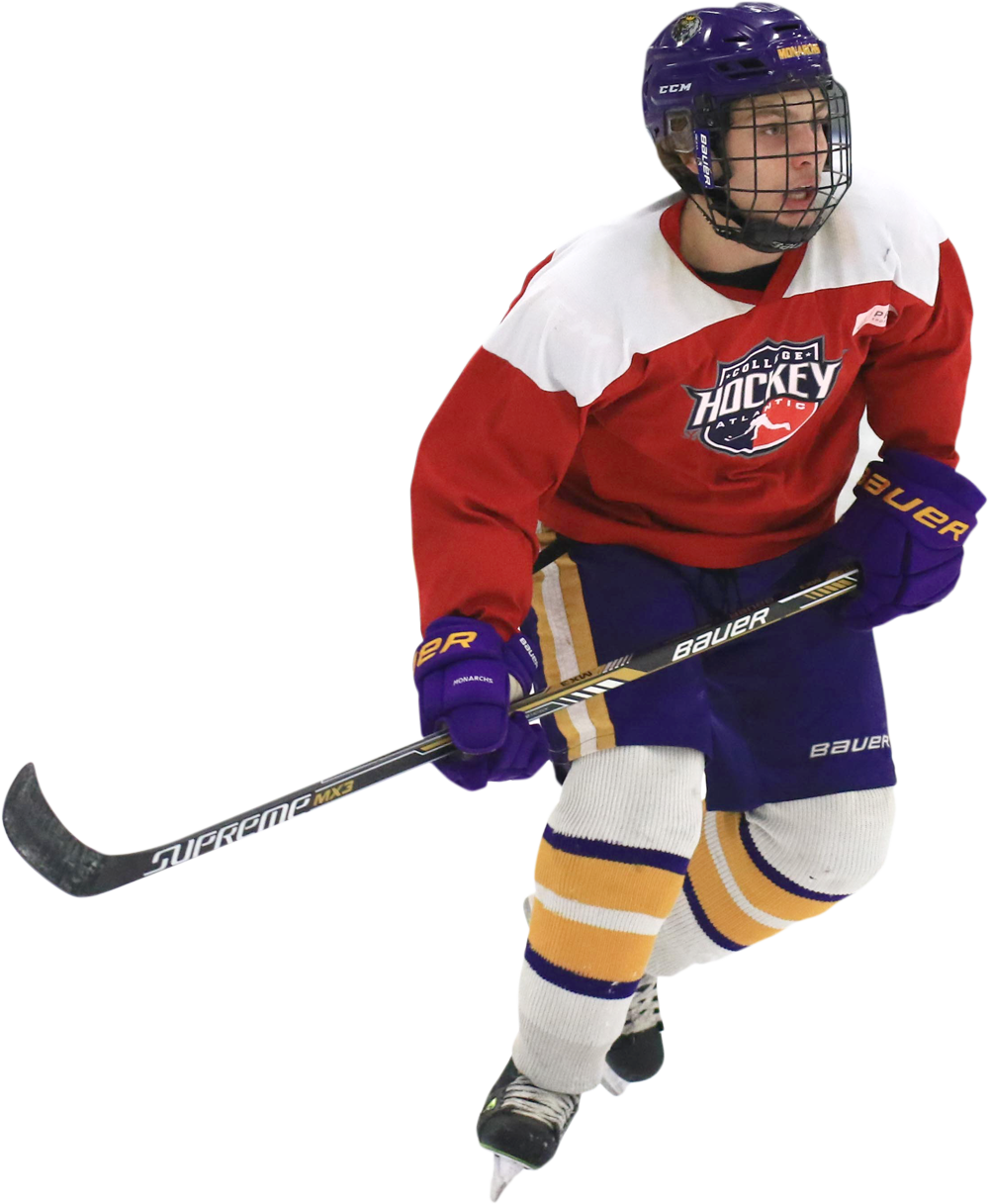 Hockey Player In Action.png PNG