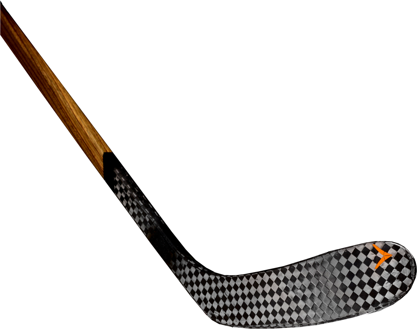 Hockey Stick Carbon Fiber Design PNG