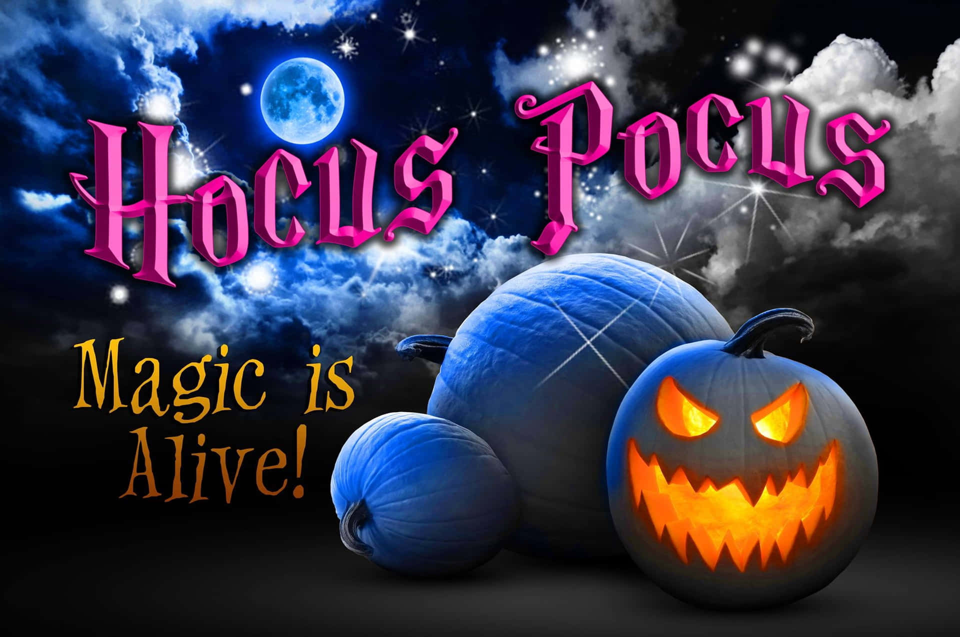 Erlebedie Zauberhaften Abenteuer Von Halloween Mit Hocus Pocus.