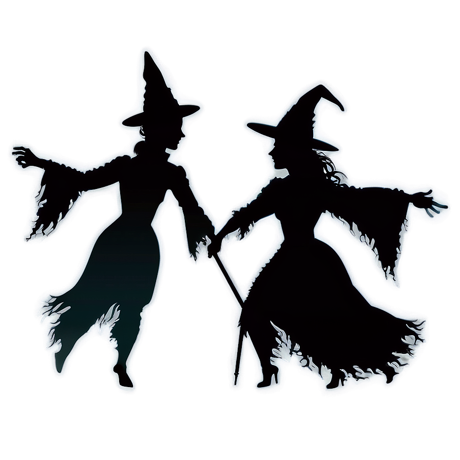 Hocus Pocus Witch Silhouette Png 8 PNG