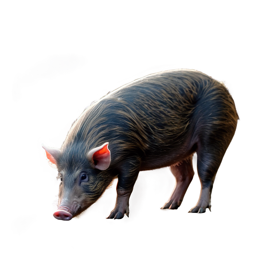 Hog In Forest Png 06252024 PNG