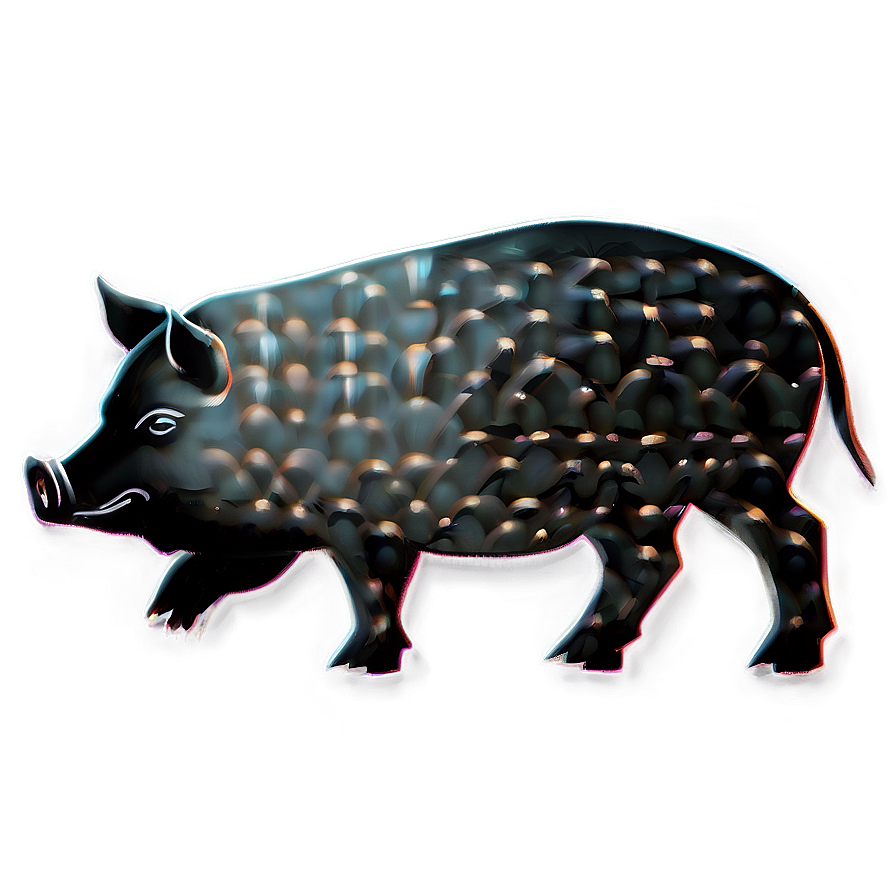 Hog Outline Png 06252024 PNG