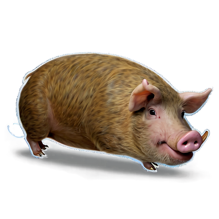 Hog Side View Png 06252024 PNG
