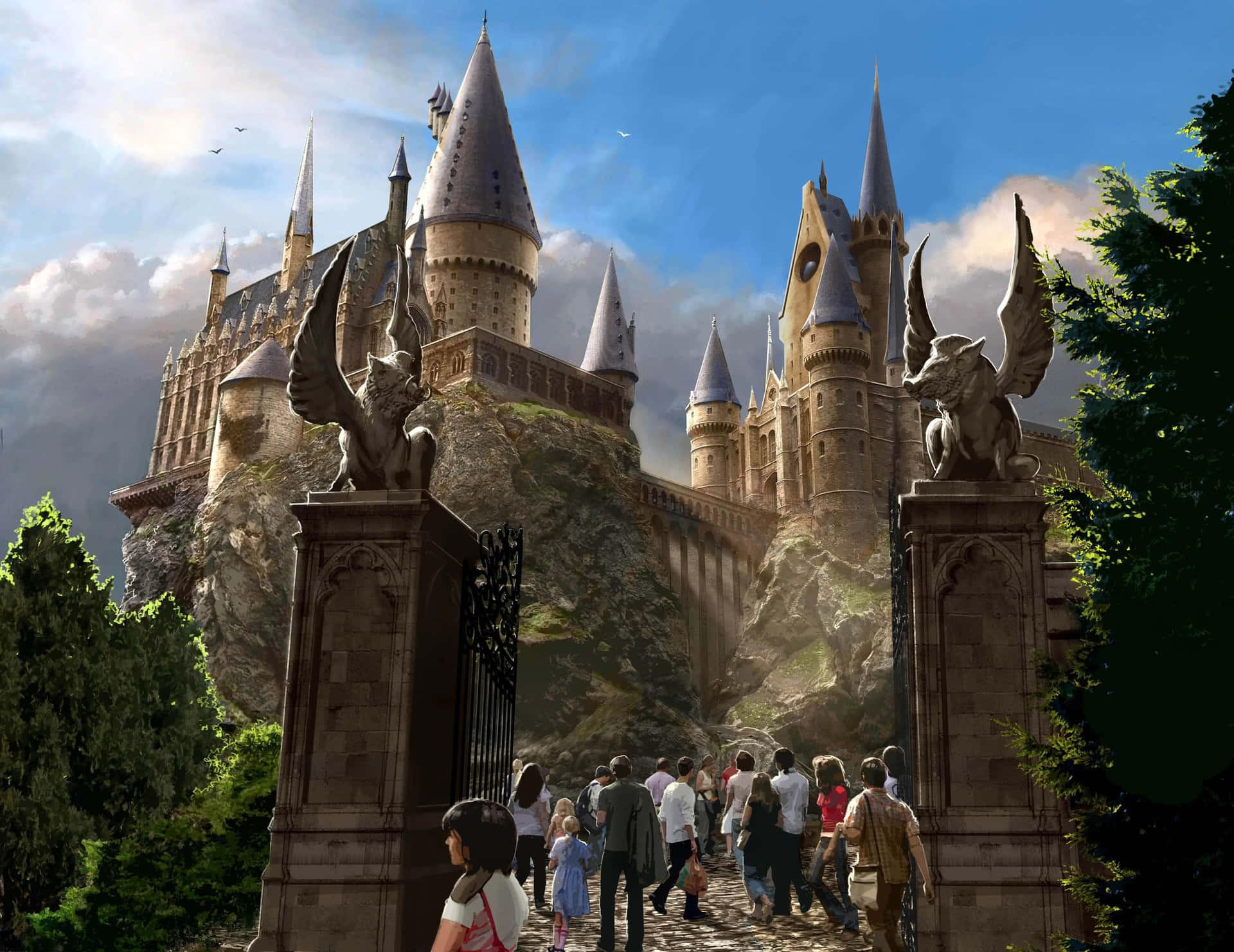 "Welcome to Hogwarts - The Most Magical School in the World"