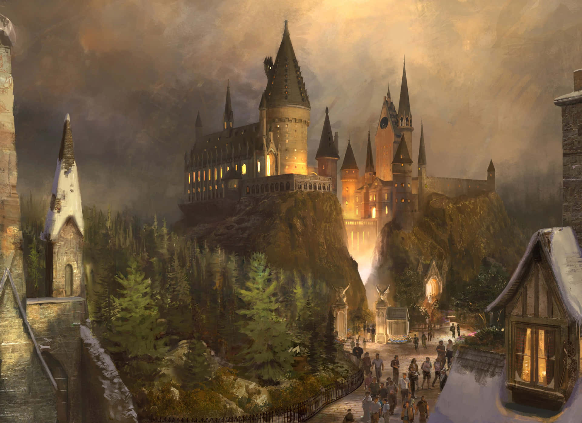 Hogwartsdie Magischste Schule Für Hexerei Und Zauberei