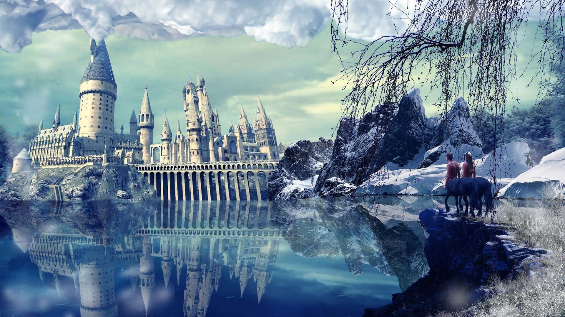 Fådin Hogwart's Klädmakartid På Dig Och Upplev Den Magiska Världen