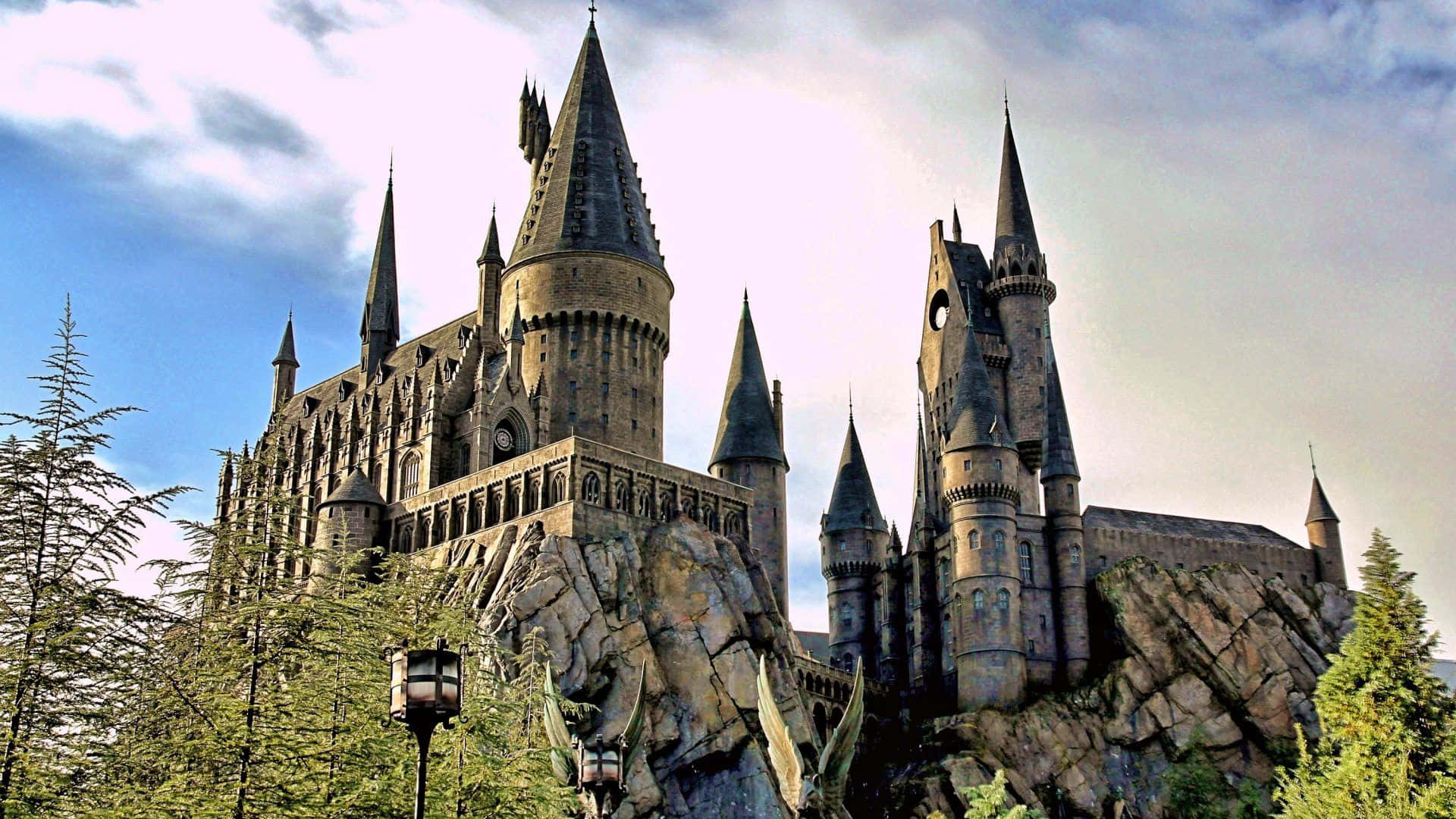 Hogwarts Castle Facade Picture