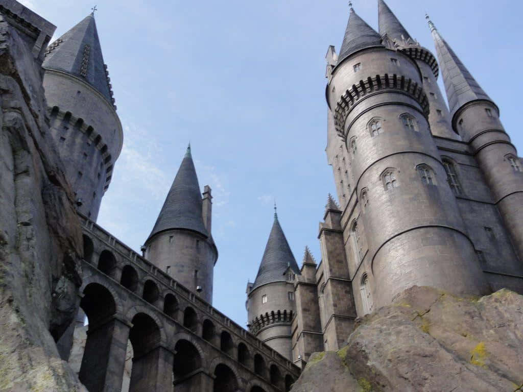 Hogwarts Slot - Skole for Hekseri og Magi Wallpaper