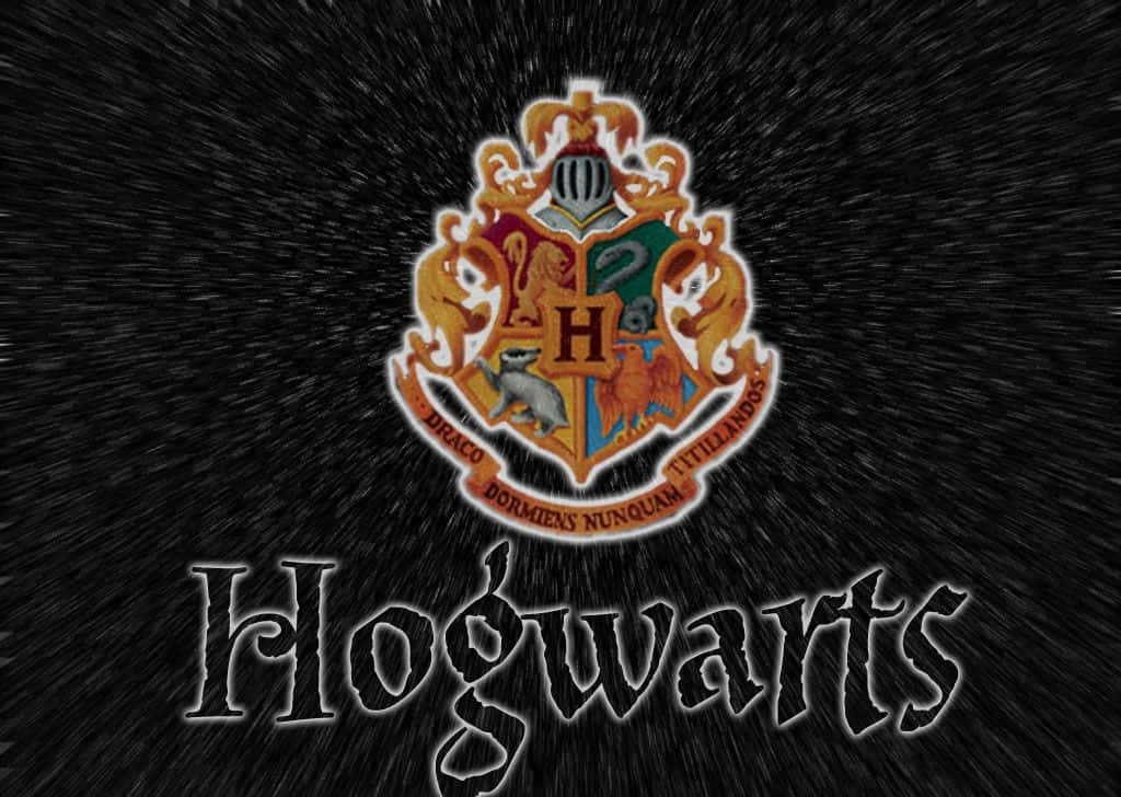 Emblemamágico De Hogwarts Del Mundo Mágico. Fondo de pantalla