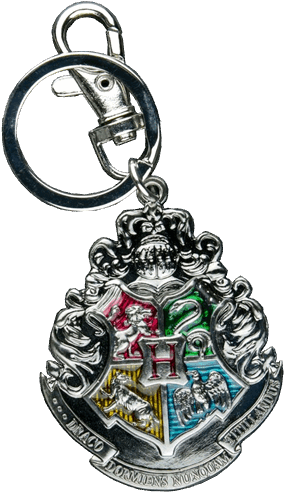 Hogwarts Crest Keychain PNG