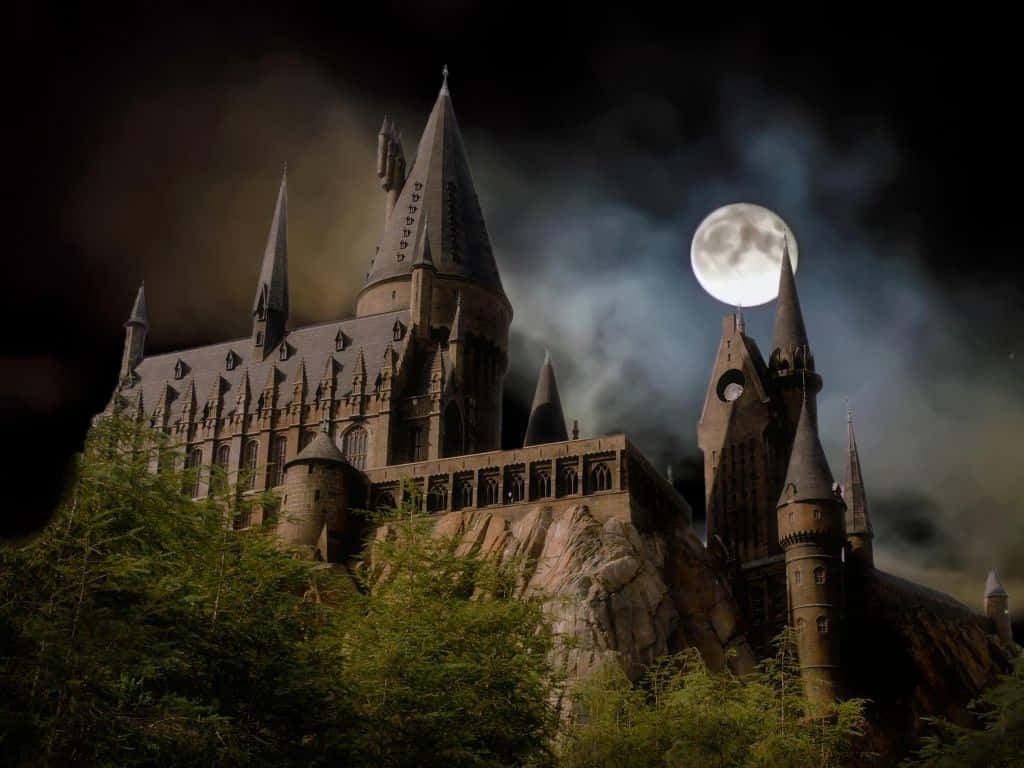 Magical Hogwarts University Wallpaper