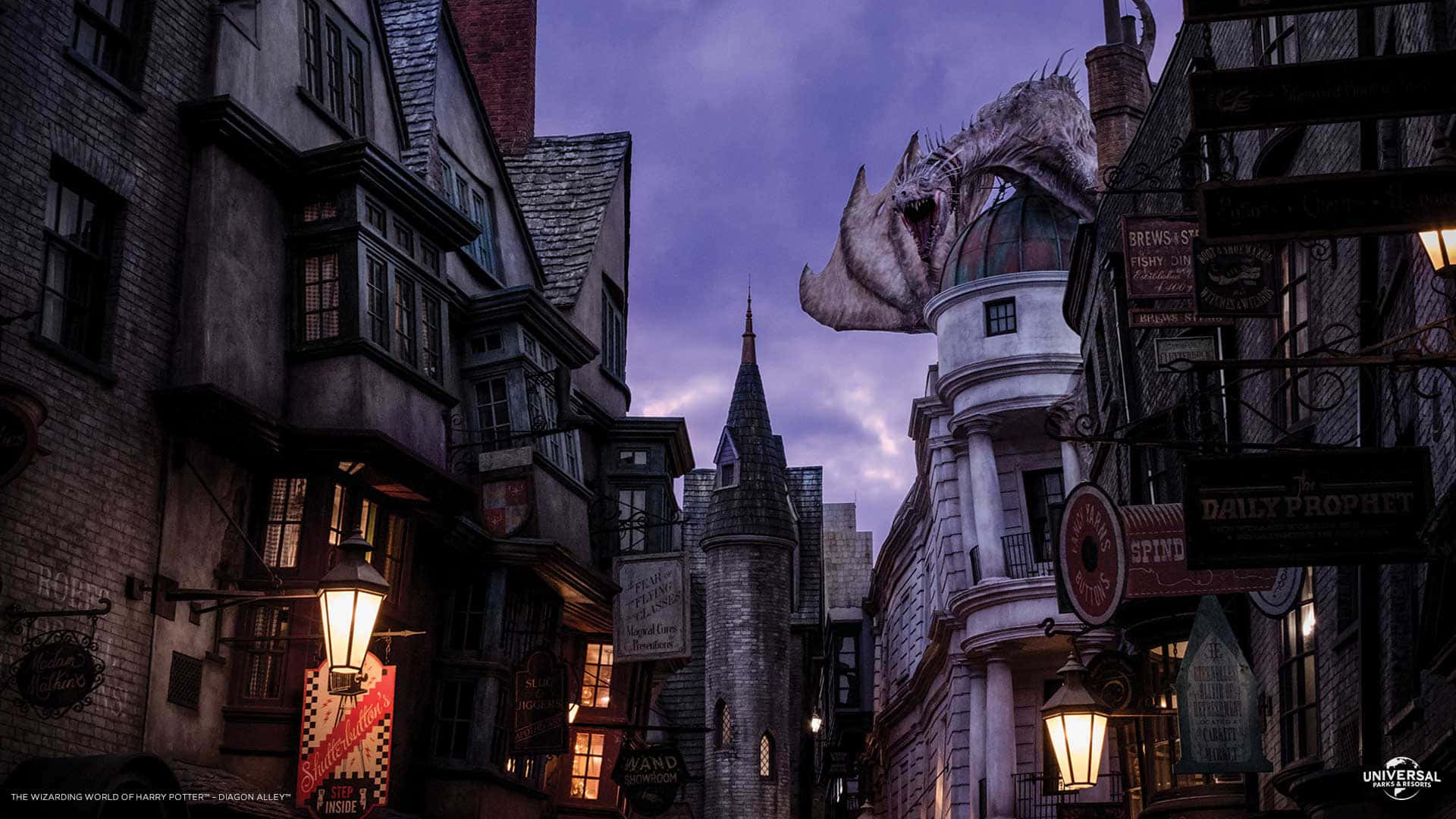 Erlebensie Die Magie Von Hogwarts Auf Ihrem Desktop Wallpaper
