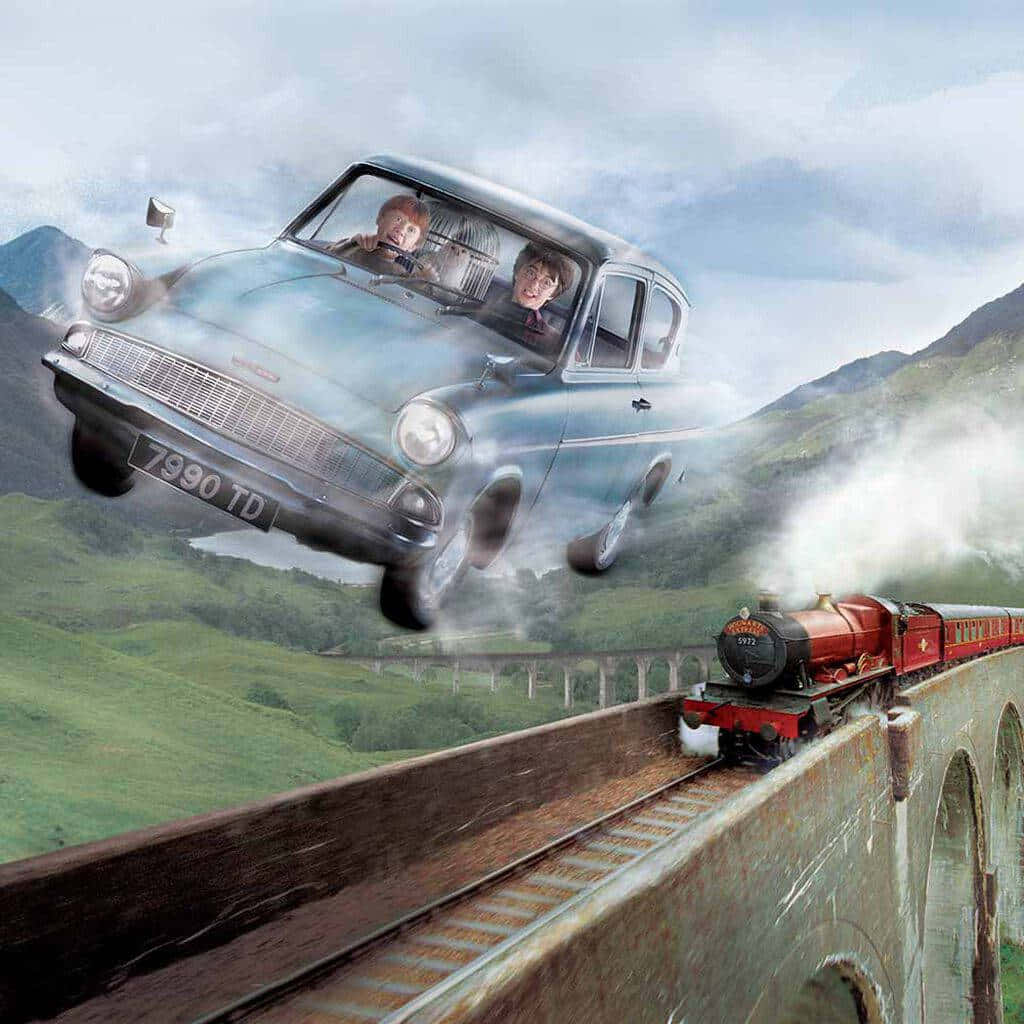 Hogwarts Express Train Journey Wallpaper