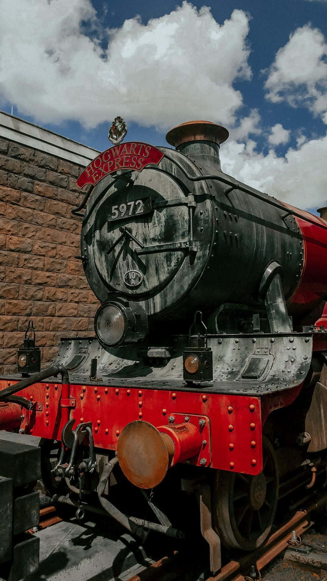 The magical Hogwarts Express, ready for departure Wallpaper