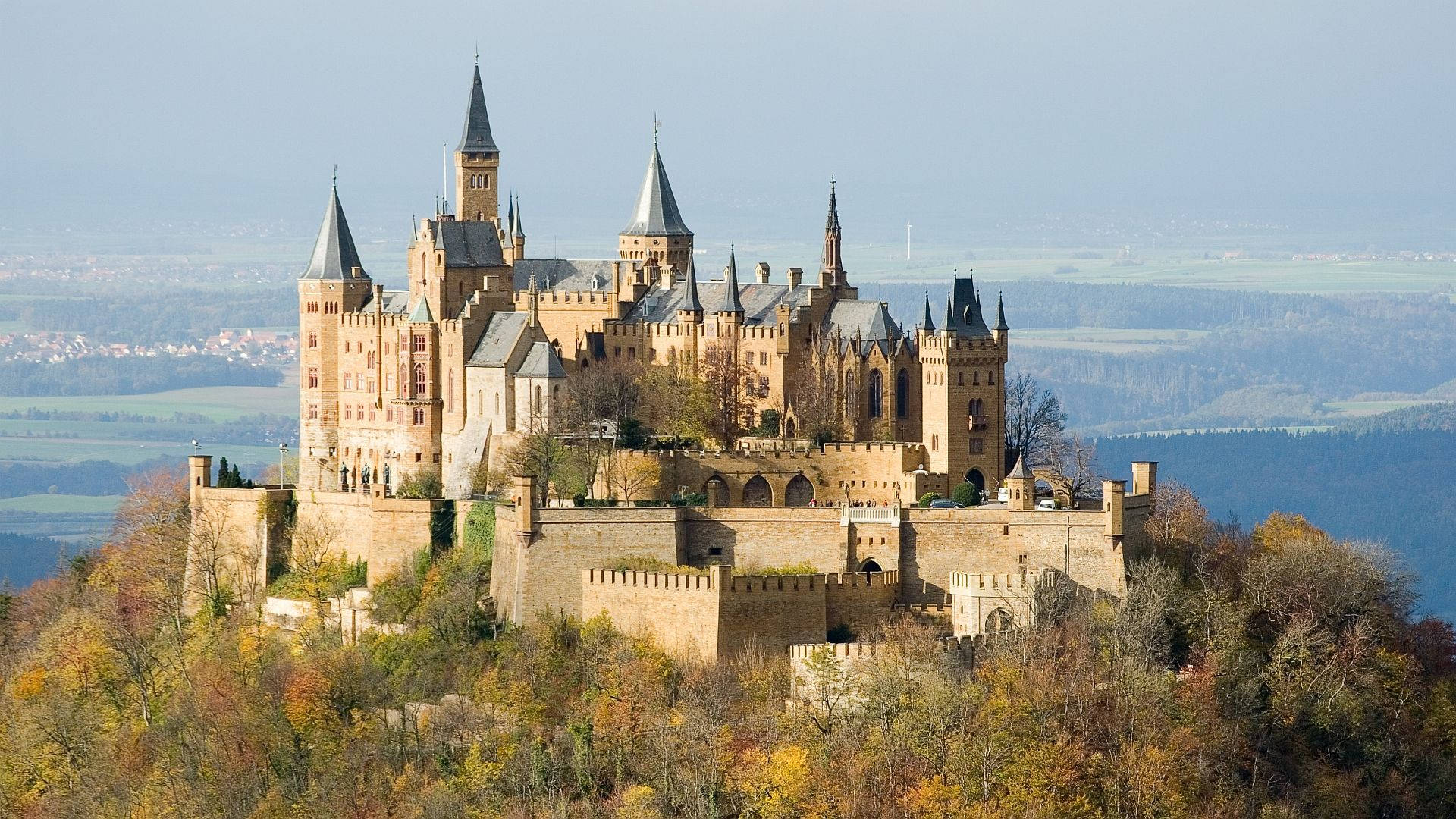 Hohenzollern Castle Hd Wallpaper And Background Image - Wallpaper