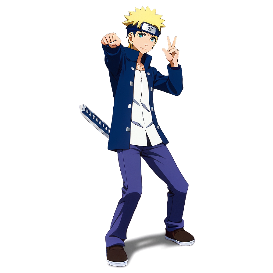 Hokage Minato Pose Png Kmd PNG