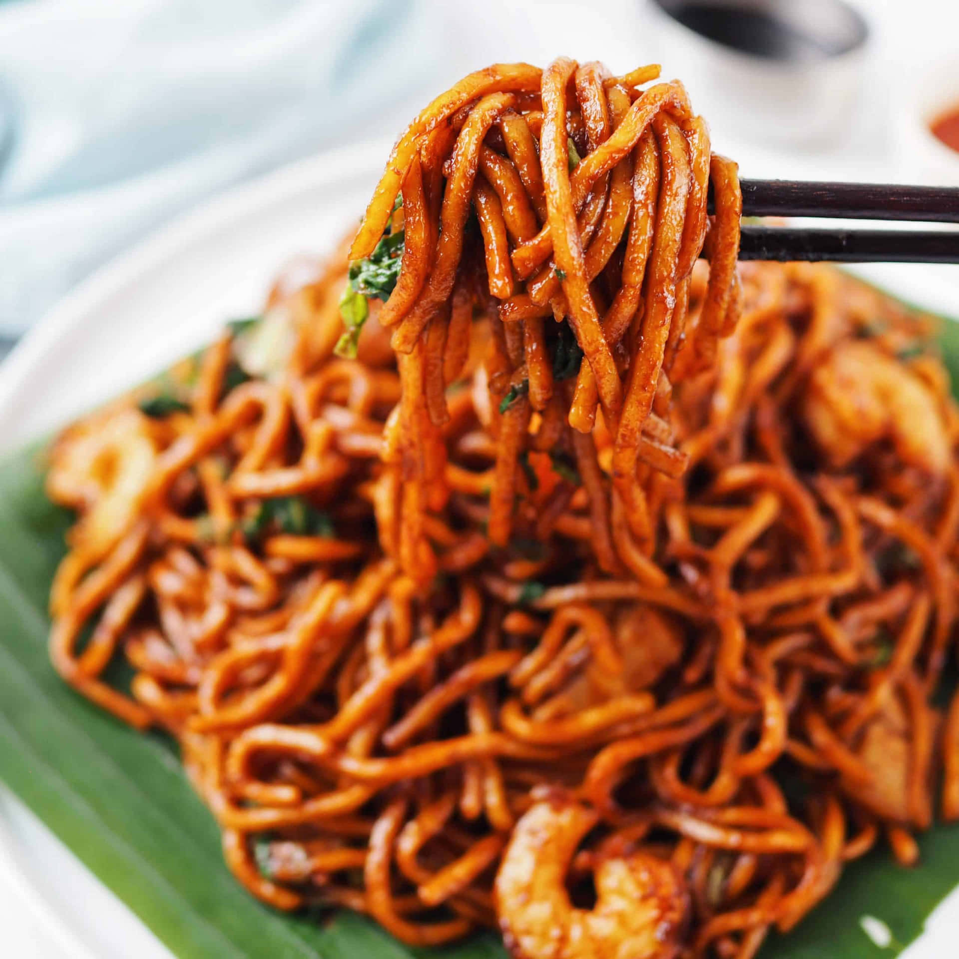 Hokkien Mee With Flavorful Noodles Picture