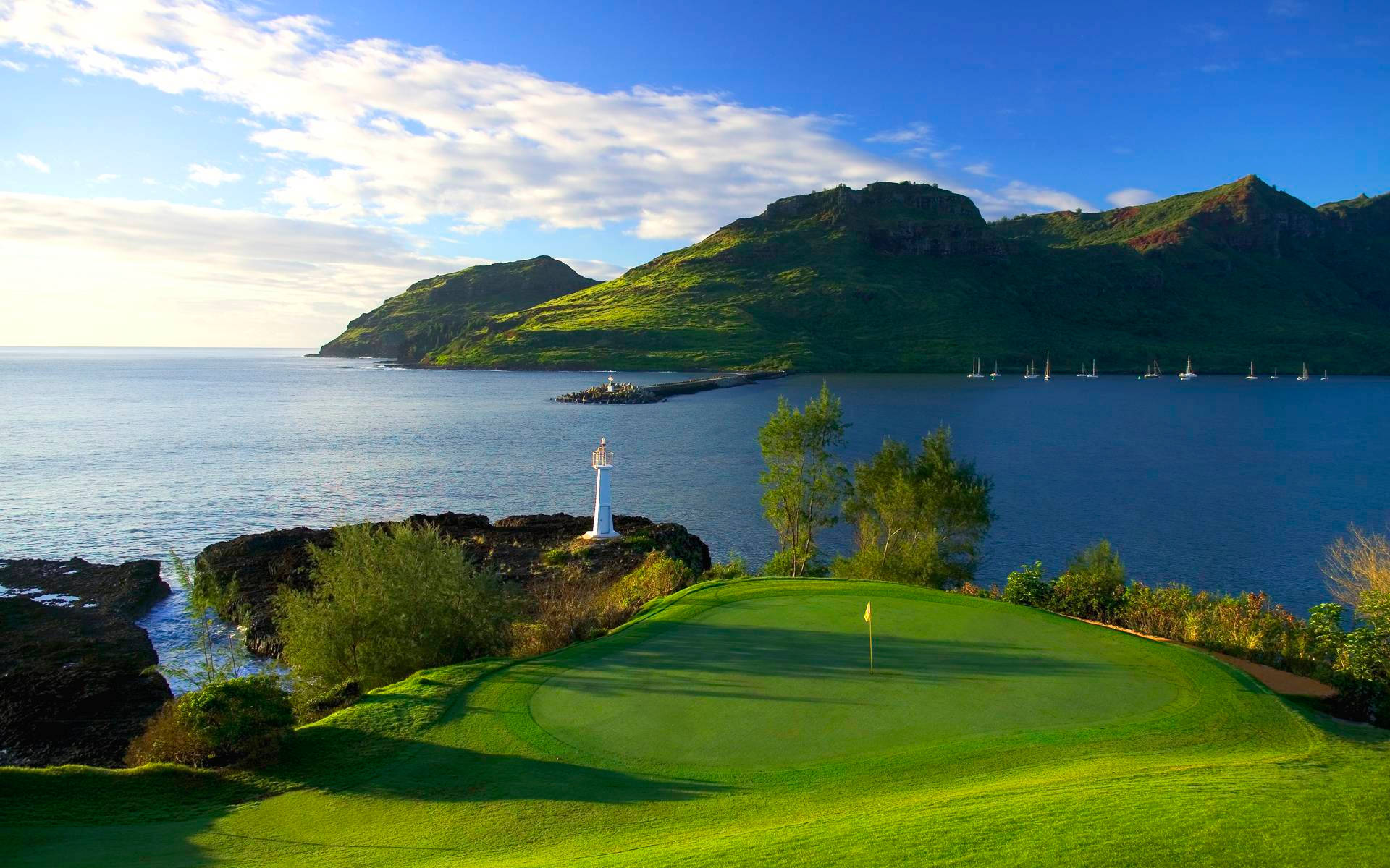 Hokuala Ocean Club Golf Course Desktop Wallpaper