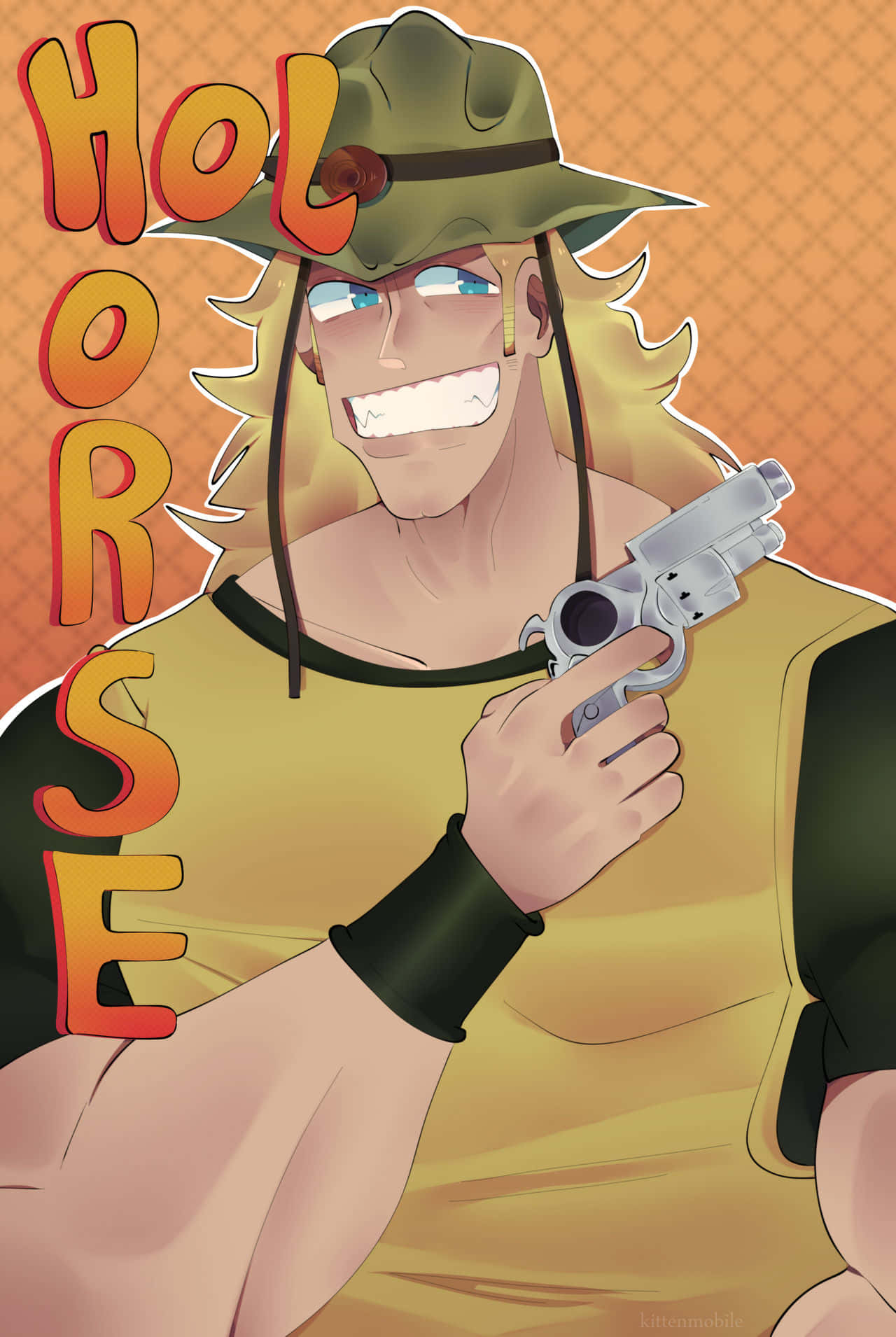 Hol Horse, the unpredictable gunman comic enthusiast. Wallpaper