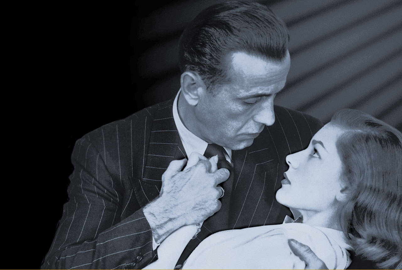 Holdende Hænder Humphrey Bogart Wallpaper