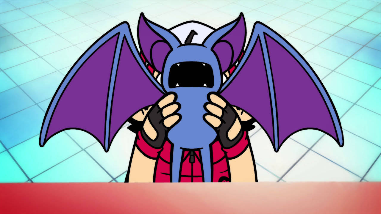 Holding Up Zubat Picture