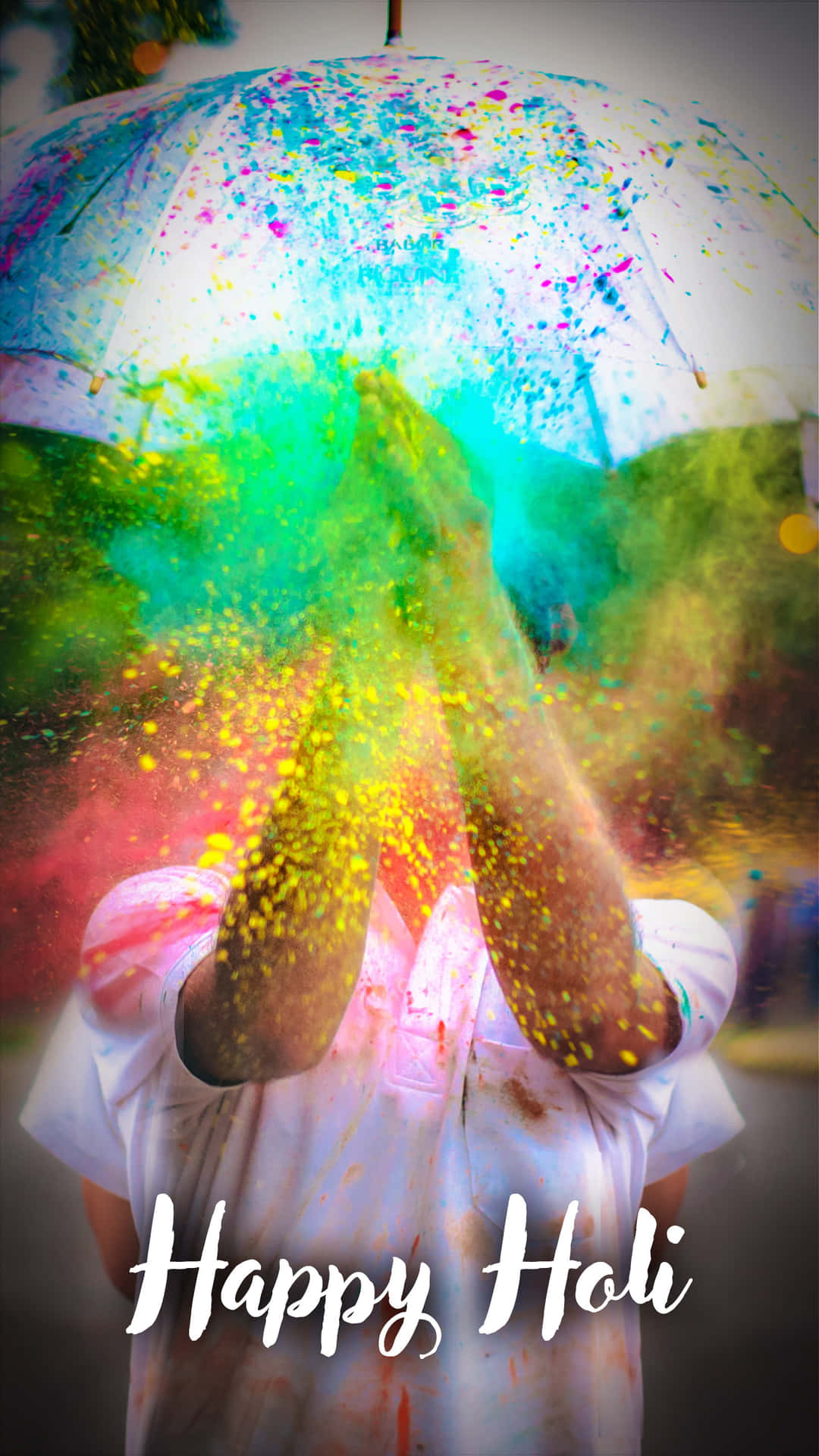 Join us and celebrate the festival of colors Wallpaper